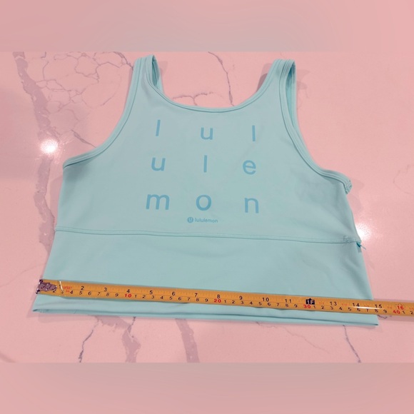 Lululemon Power Pivot Everlux Tank Top in Wild Mint size 10 - Picture 5 of 6